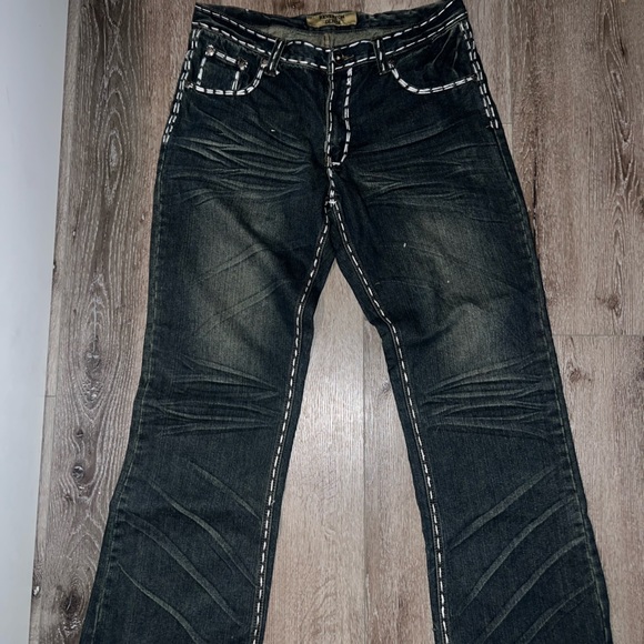 y2k vintage baggy flare jeans - Picture 1 of 7